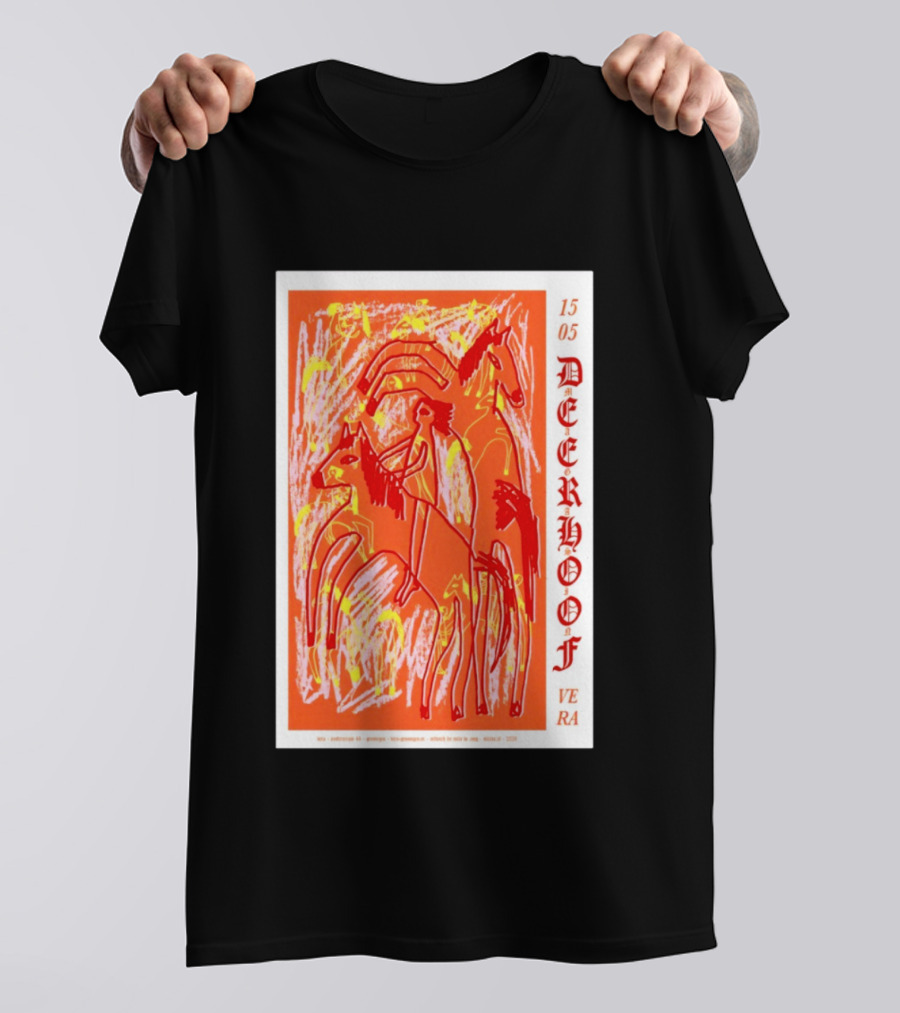 Deerhoof VERA Groningen May 15 2026 T-Shirt