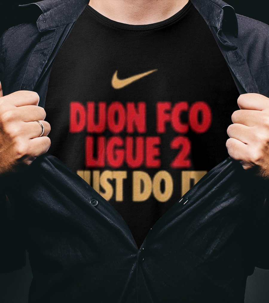 Dijon FCO Ligue 2 Just Do It Nike T-Shirt