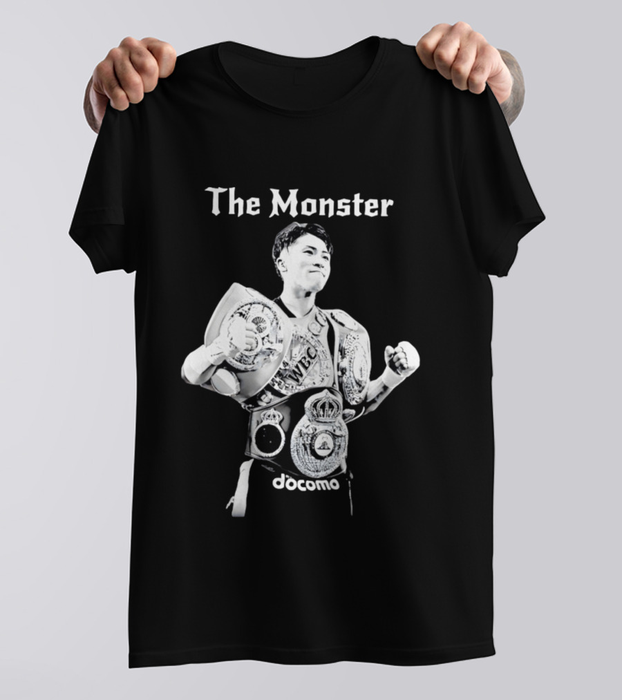 Naoya Inoue The Monster Boxing Champion WBC Belts Docomo T-Shirt