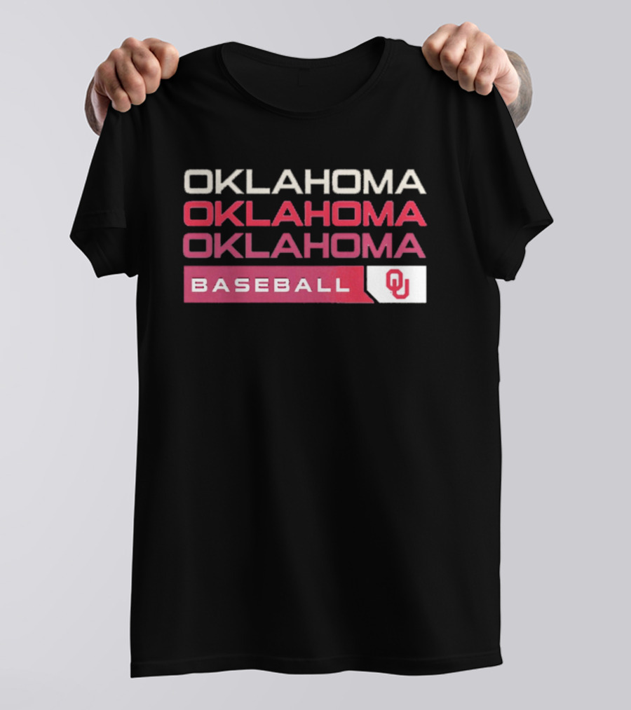 Oklahoma Sooners Baseball 2026 Tri Blend Hype T-Shirt