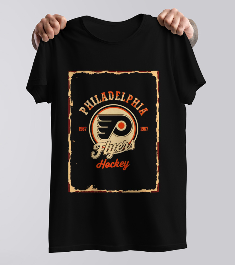 Philadelphia Flyers 1967 Vintage NHL Hockey T-Shirt