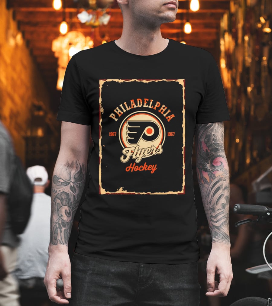 Philadelphia Flyers 1967 Vintage NHL Hockey T-Shirt