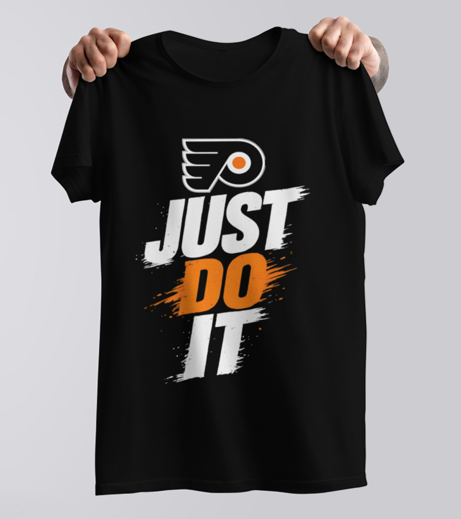 Philadelphia Flyers Just Do It NHL Team Spirit T-Shirt