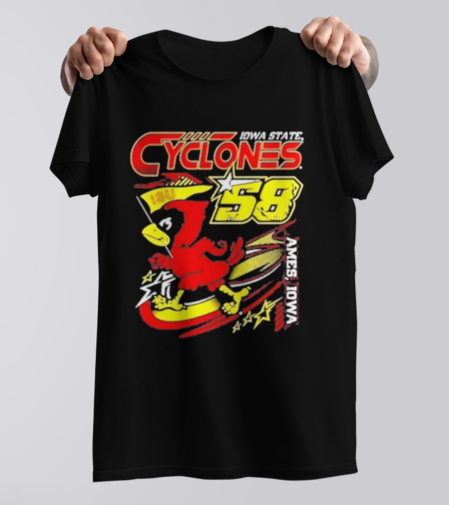 Iowa State Cyclones ISU 58 Ames Iowa T-Shirt