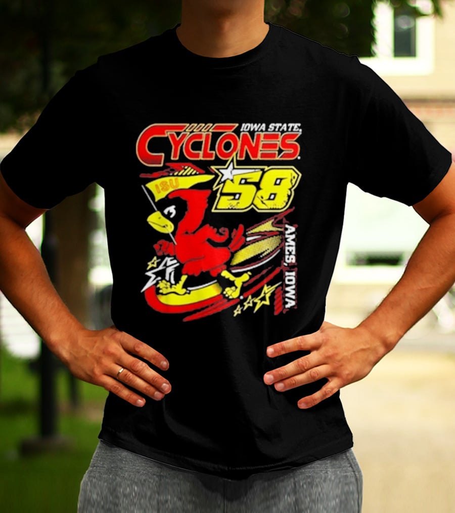 Iowa State Cyclones ISU 58 Ames Iowa T-Shirt
