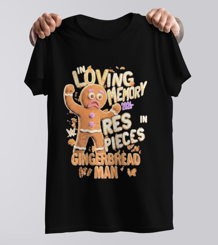 Sami Zayn Gingerbread In Loving Memory T-Shirt