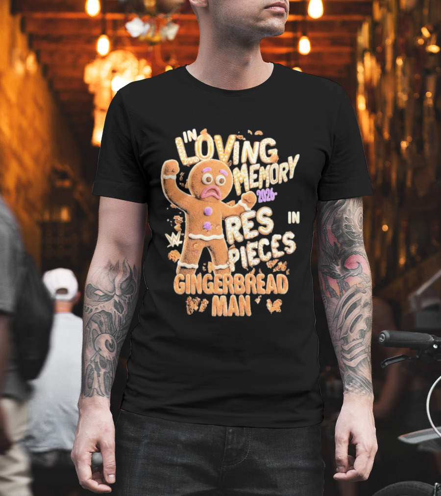 Sami Zayn Gingerbread In Loving Memory T-Shirt