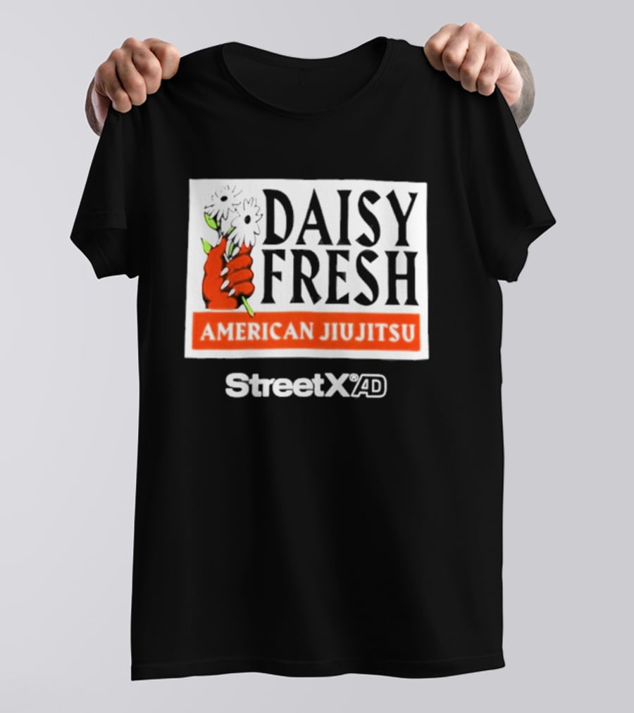 Daisy Fresh American Jiu Jitsu StreetxAD Collaboration T-Shirt