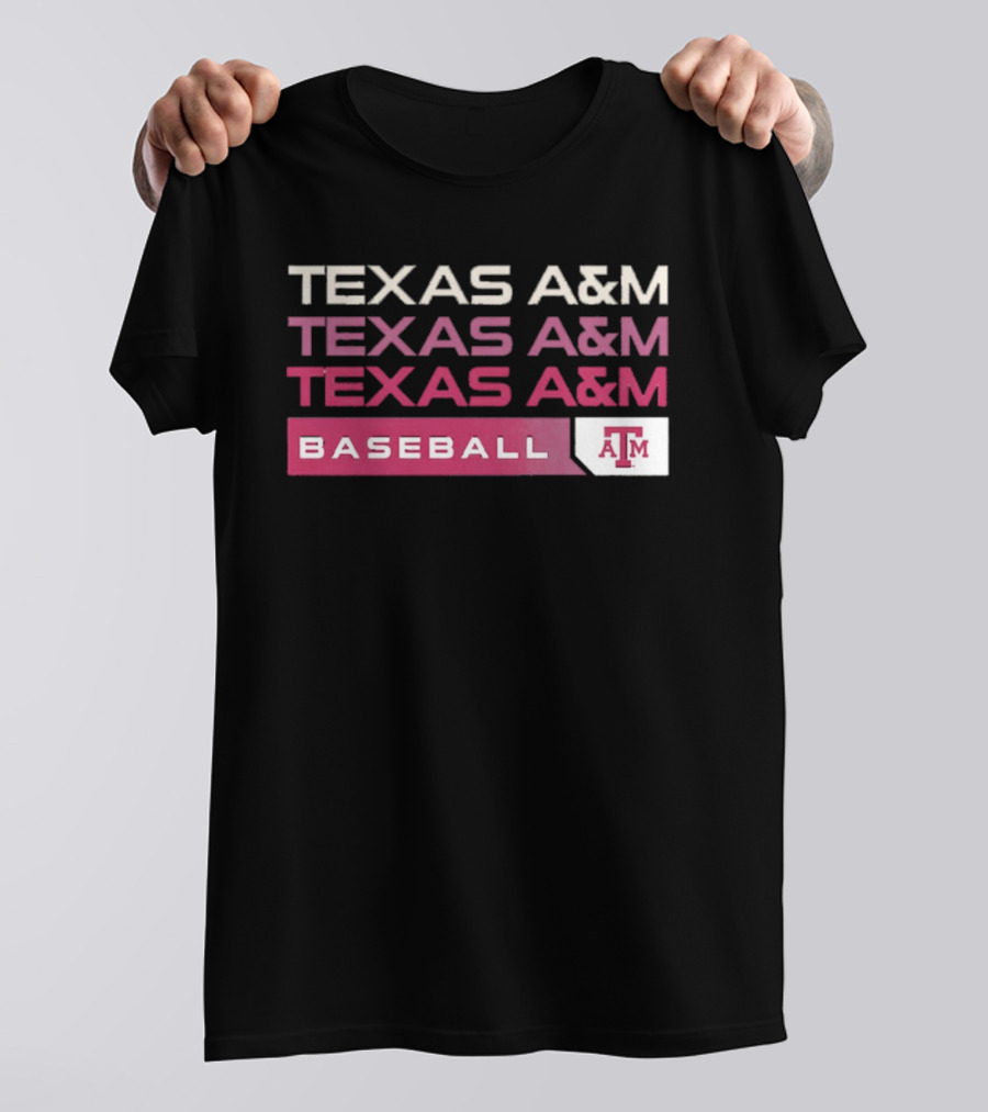 Texas A&M Aggies Baseball Tri Blend 2026 T-Shirt