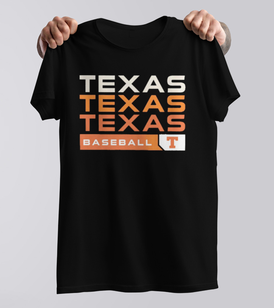 Texas Longhorns Texas Texas Texas Baseball 2026 T-Shirt