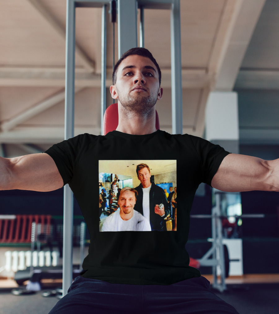 Tom Brady Almost Friday Giving Zlatan Ibrahimović A Haircut T-Shirt