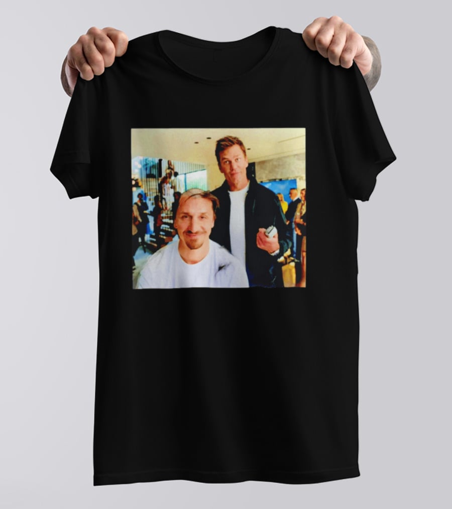 Tom Brady Almost Friday Giving Zlatan Ibrahimović A Haircut T-Shirt