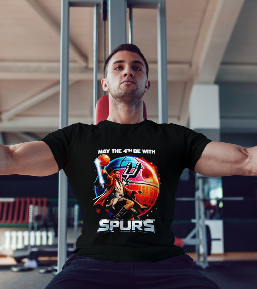 May The 4th Be With You Spurs Star Wars Victor Wembanyama T-Shirt