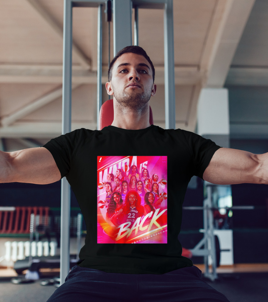 WNBA Is Back 30th Season Highlights Las Vegas Basketball Stars T-Shirt