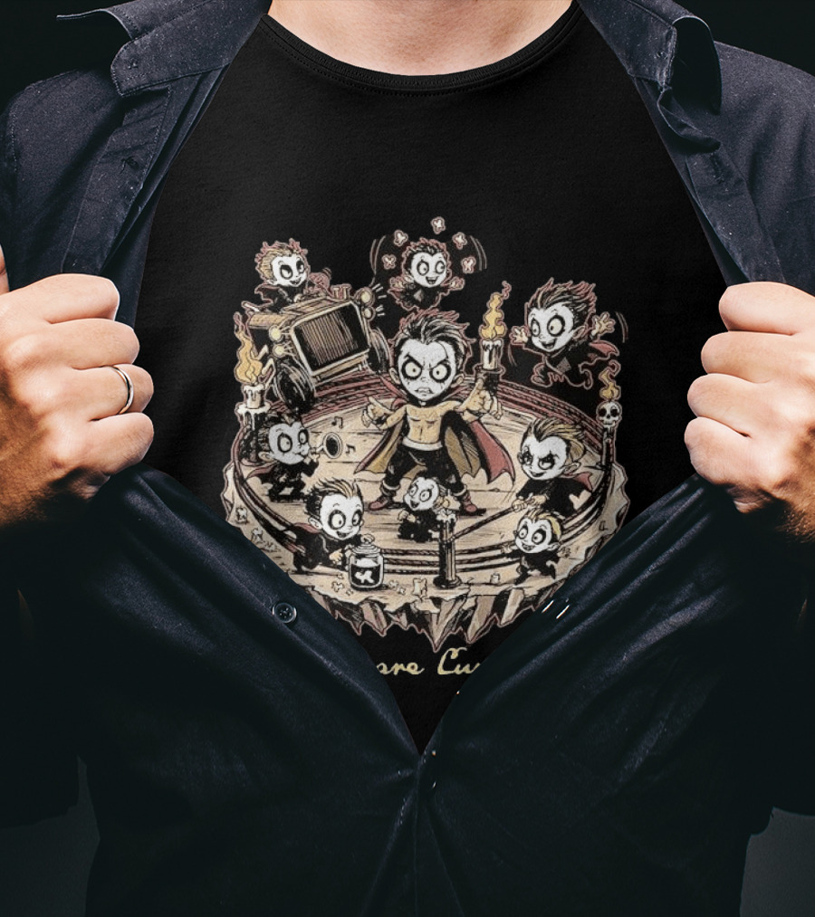 WWE Danhausen You Are Cursed With Minis And Torches T-Shirt