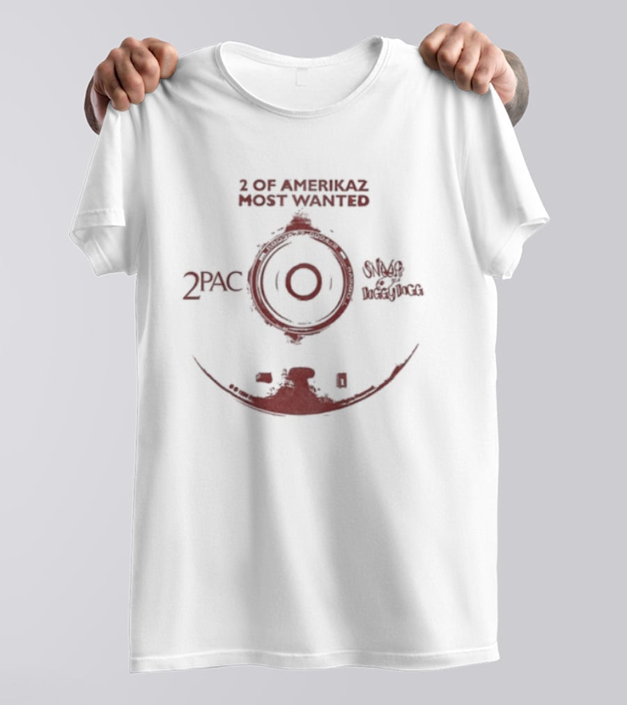2pac 2 Of Amerikaz Most Wanted Only God Can Judge Me T-Shirt