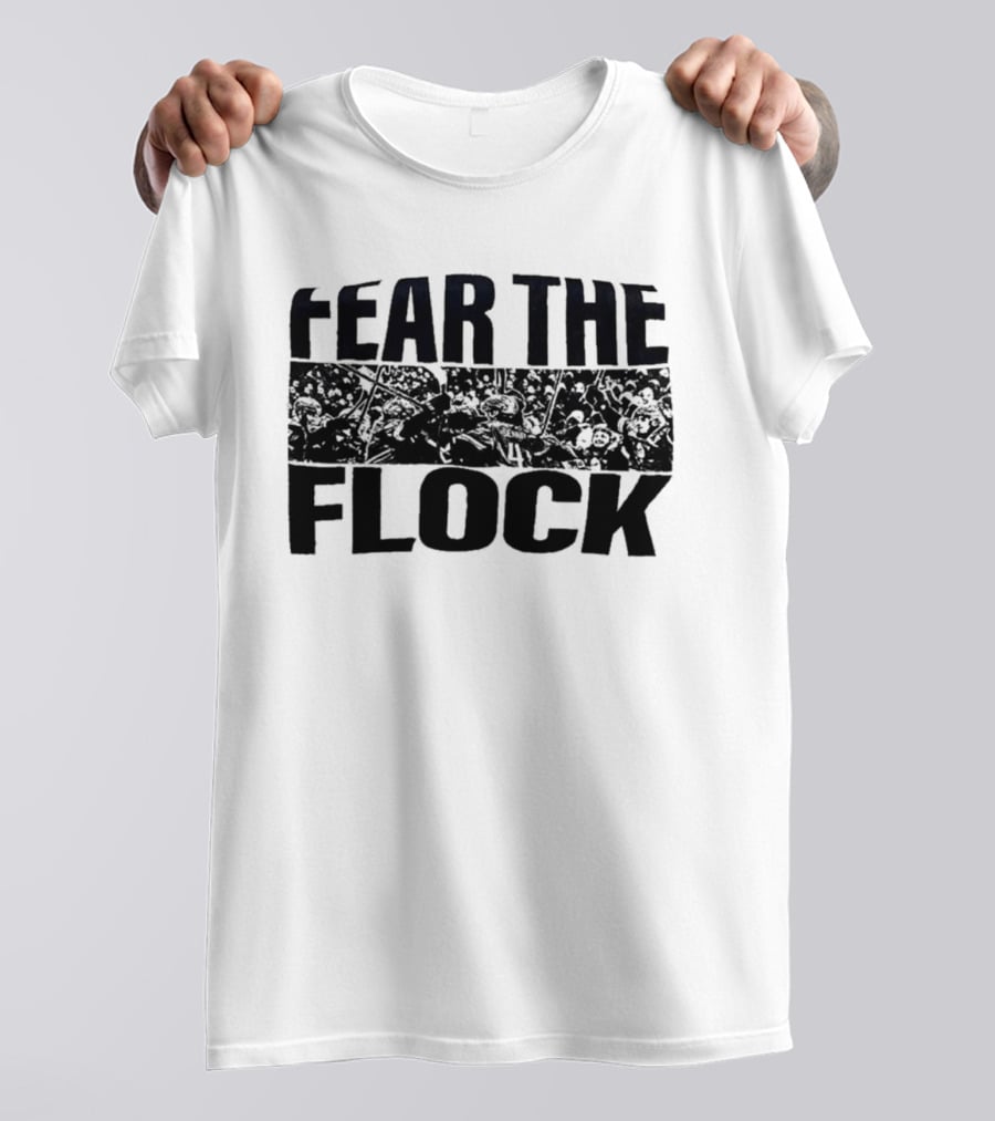 Anaheim Ducks Hockey Fear The Flock 2026 Fowl Towels T-Shirt