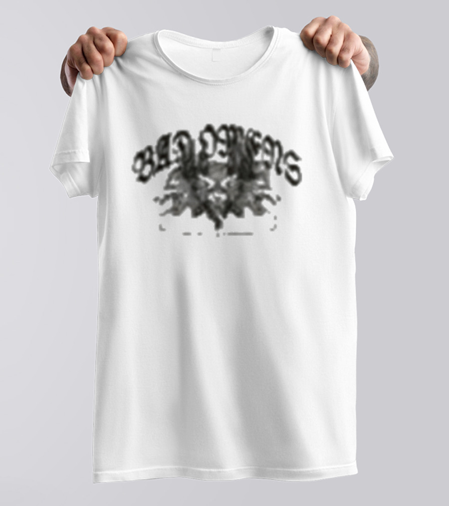 Bad Omen Cerberus Mythical Creature Three Headed Dog T-Shirt