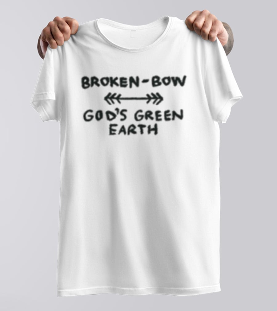 Broken Bow God's Green Earth Churches Arrow T-Shirt