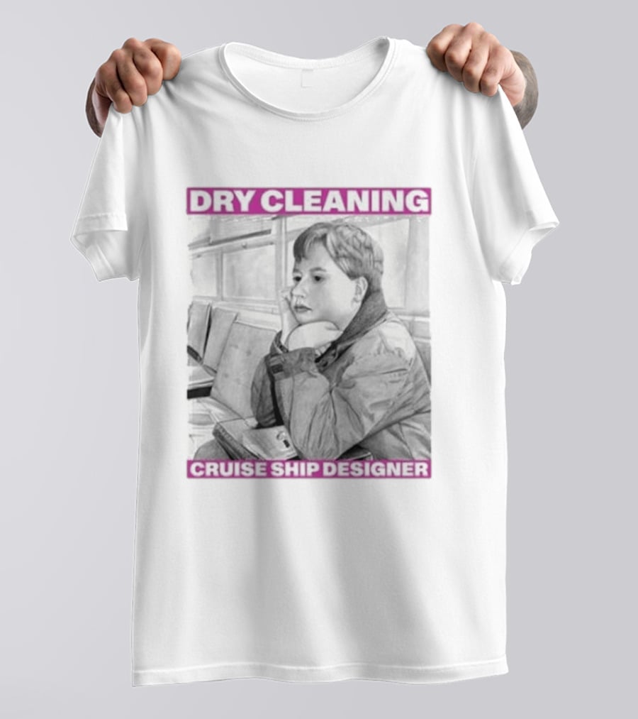 Dry Cleaning Cruise Ship Designer Boy Sketch T-Shirt