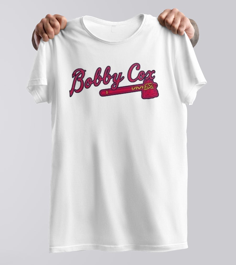 In Memory Of Bobby Cox Edition Baseball Tribute With Iconic Bat And Jersey T-Shirt