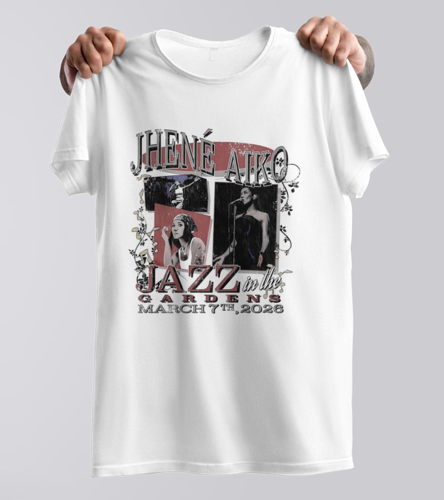 Jhene Aiko Jazz In The Gardens March 7 2026 Event T-Shirt