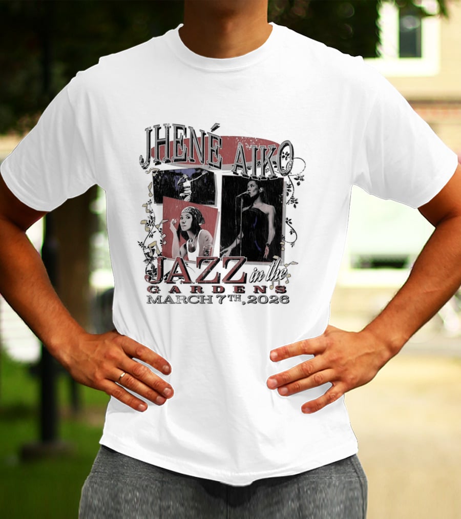 Jhene Aiko Jazz In The Gardens March 7 2026 Event T-Shirt