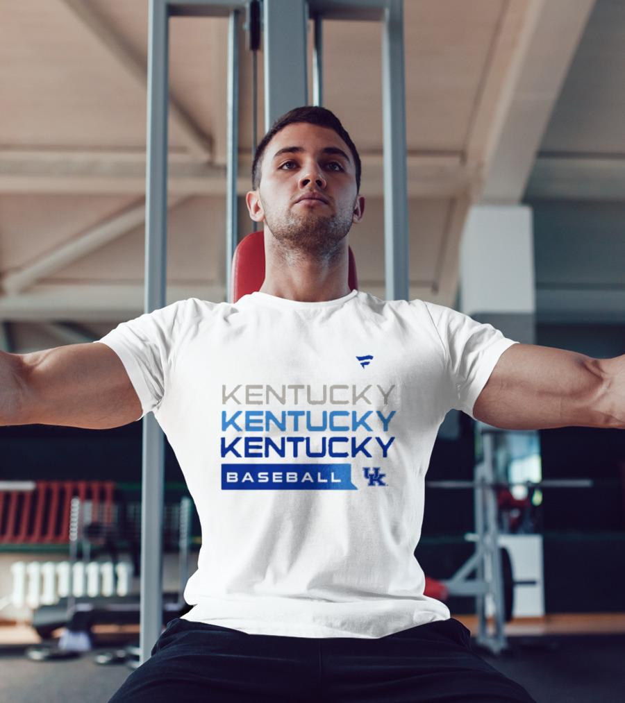 Kentucky Wildcats Baseball Tri Blend Hype Fanatics T-Shirt
