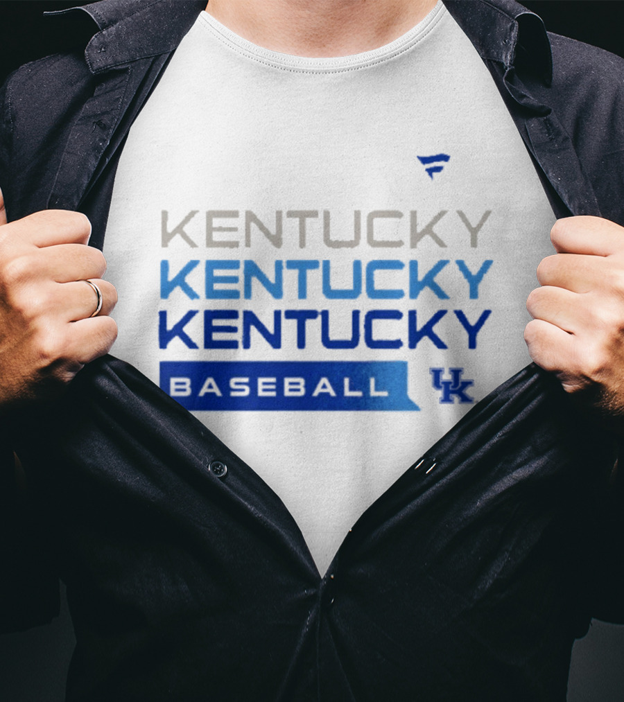 Kentucky Wildcats Baseball Tri Blend Hype Fanatics T-Shirt