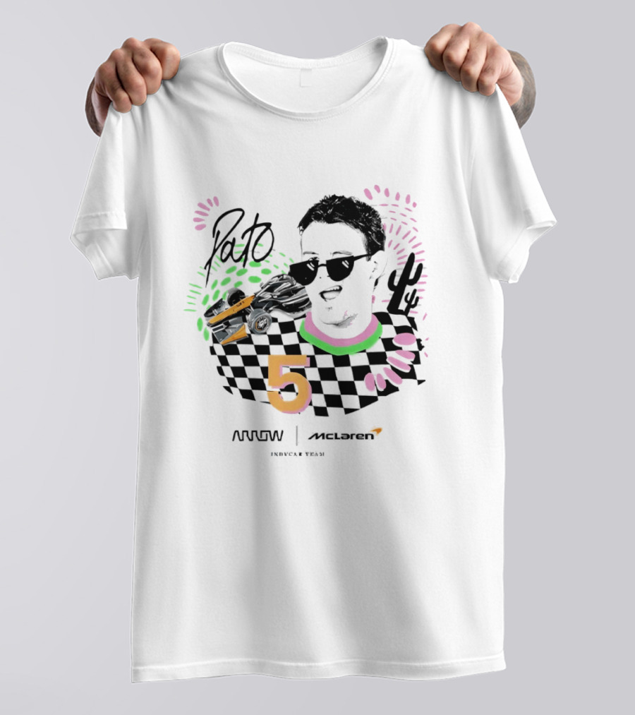 Pato Number 5 Arrow McLaren Racing T-Shirt