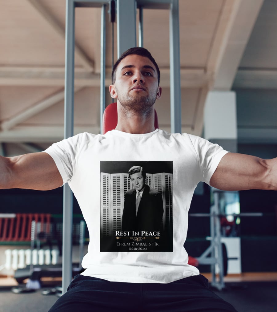 Rest In Peace Efrem Zimbalist Jr. 1918 2014 T-Shirt