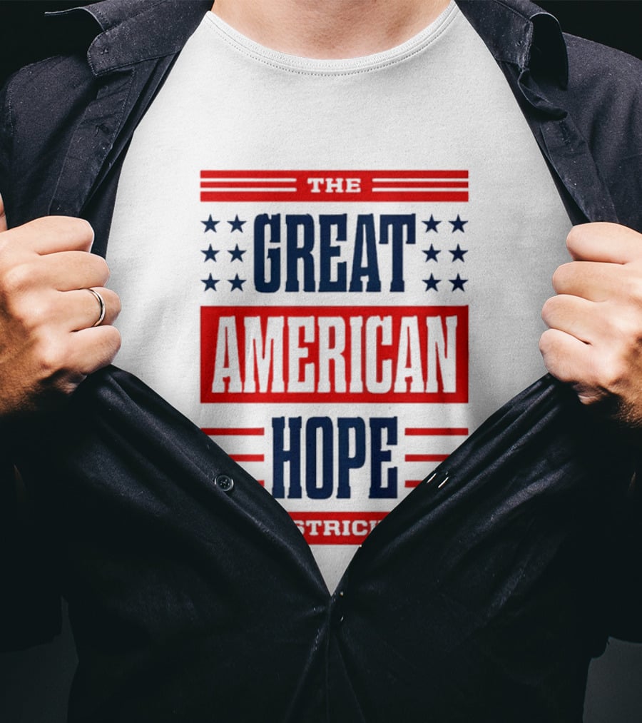 The Great American Hope Sean Strickland Stars And Stripes T-Shirt