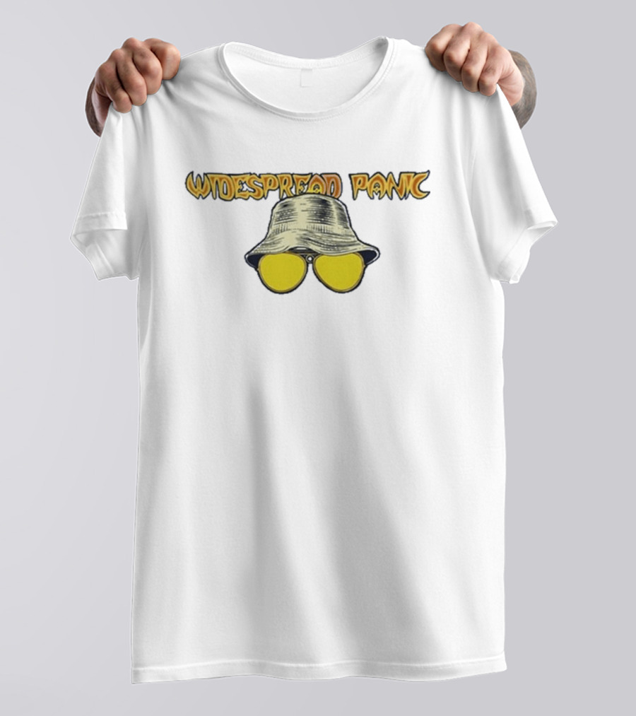 Widespread Panic Las Vegas NV Tour May 8 10 2026 Bucket Hat Yellow Glasses T-Shirt