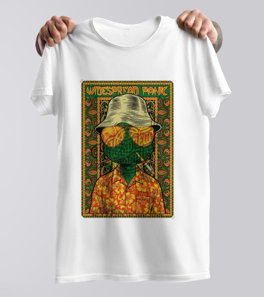 Widespread Panic May 8 10 2026 Las Vegas Tour Virgin Hotels The Theater Psychedelic T-Shirt