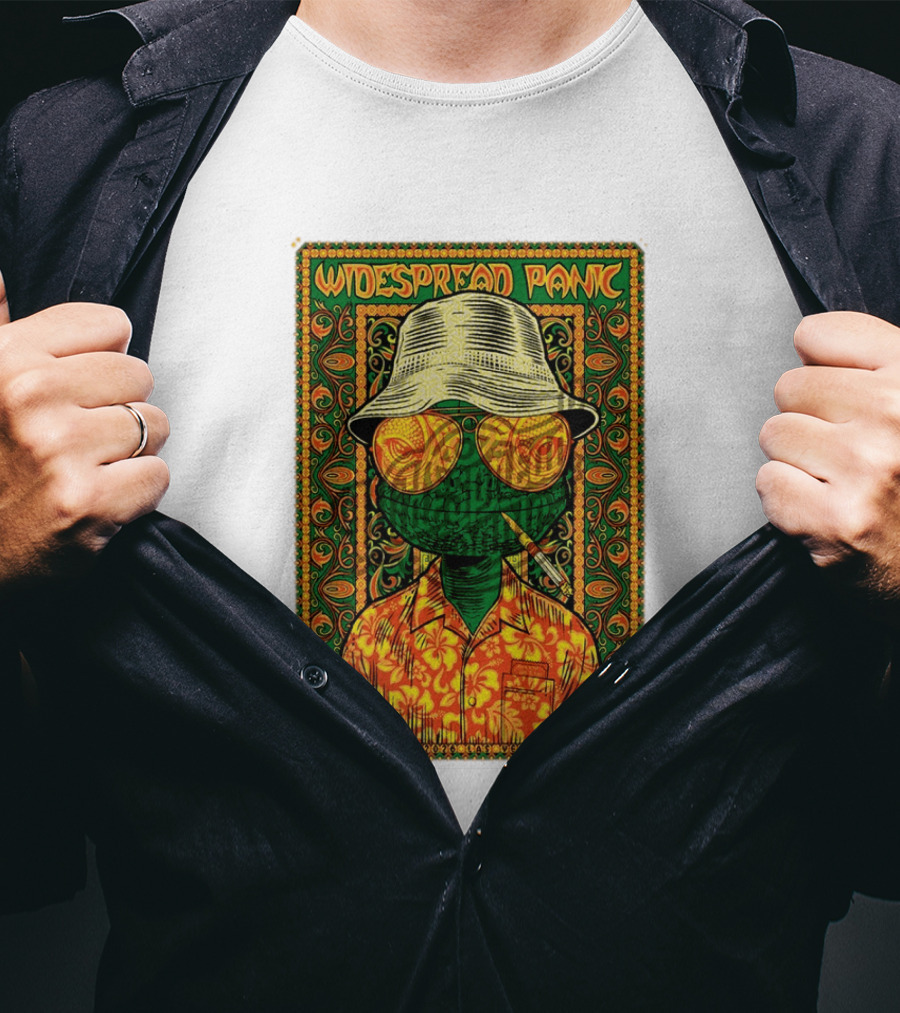 Widespread Panic May 8 10 2026 Las Vegas Tour Virgin Hotels The Theater Psychedelic T-Shirt