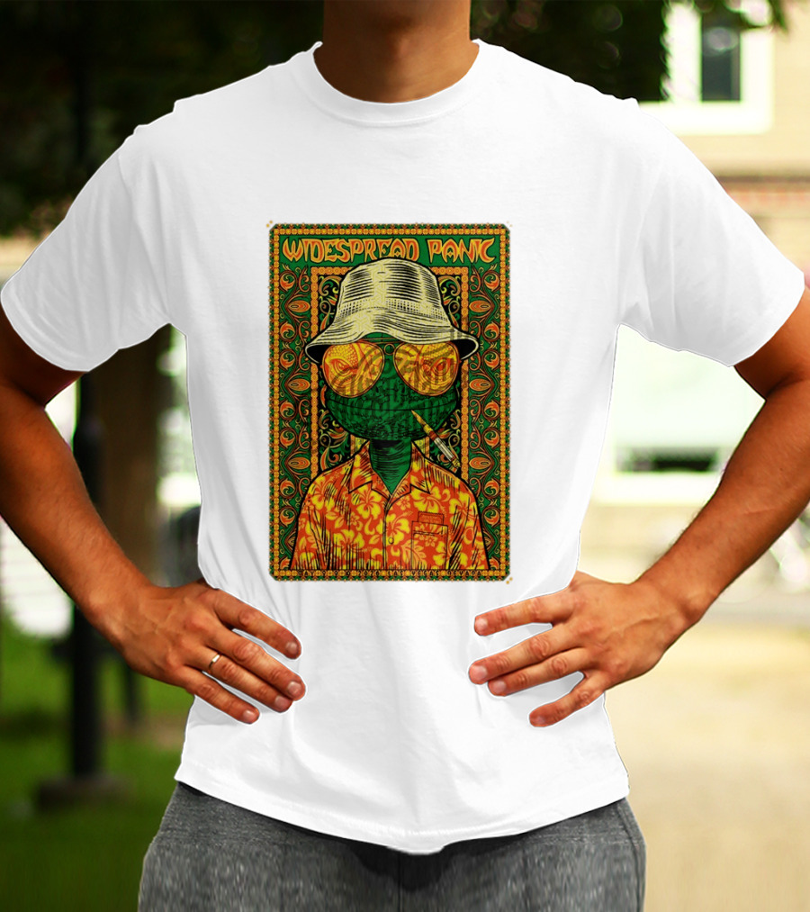 Widespread Panic May 8 10 2026 Las Vegas Tour Virgin Hotels The Theater Psychedelic T-Shirt