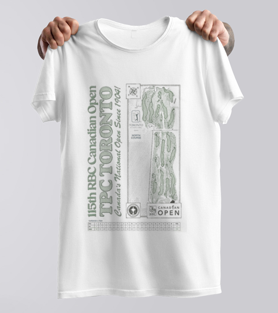 RBC Canadian Open TPC Toronto St George's Golf 1904 T-Shirt