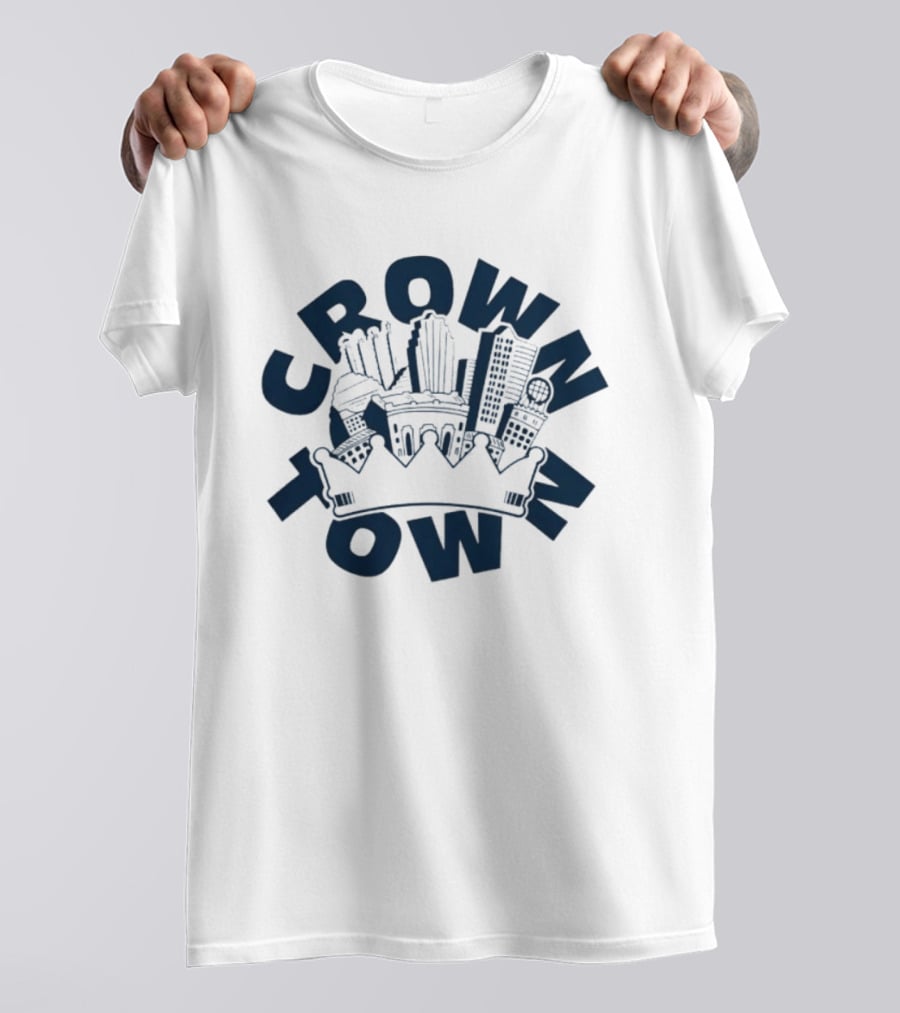 Kansas City Crown Town Skyline Architecture T-Shirt