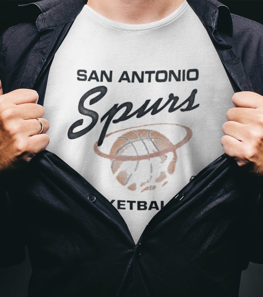 San Antonio Spurs '47 Brand Dimes Basketball T-Shirt