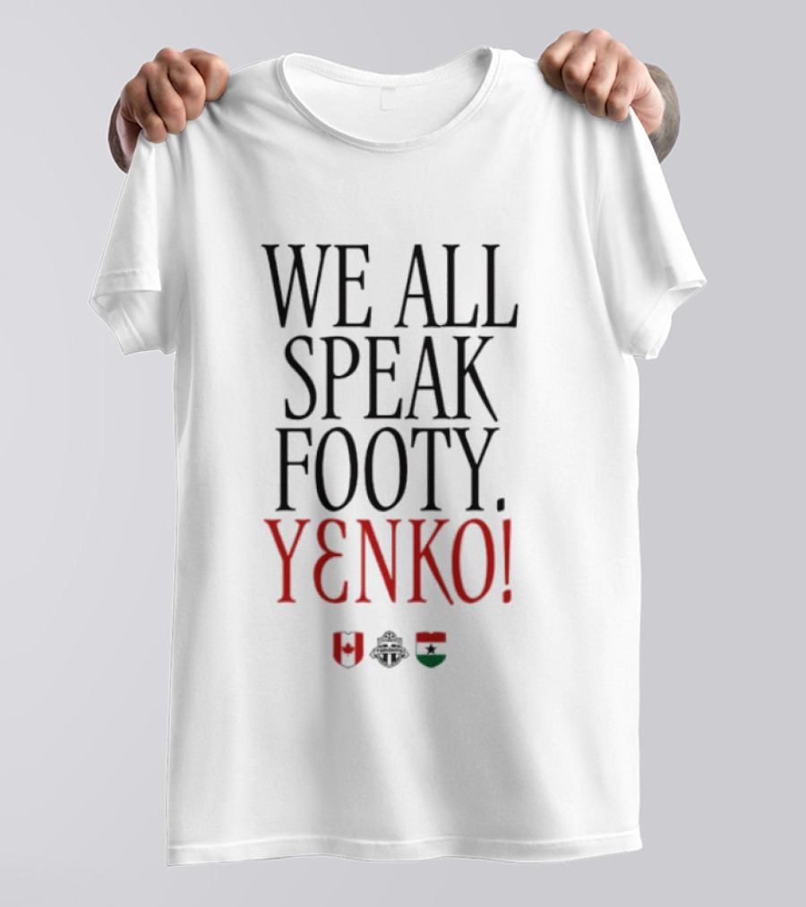 We All Speak Footy YENKO Ghana T-Shirt