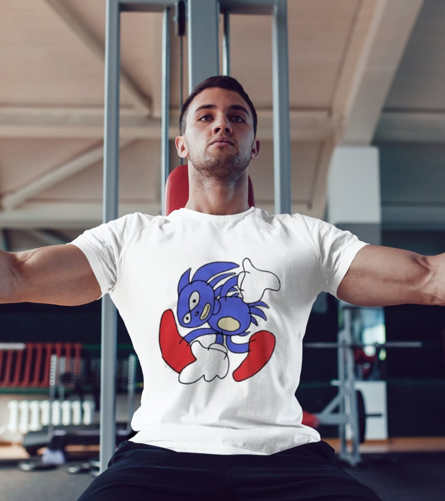 Sanic Hegehog Meme Sega T-Shirt