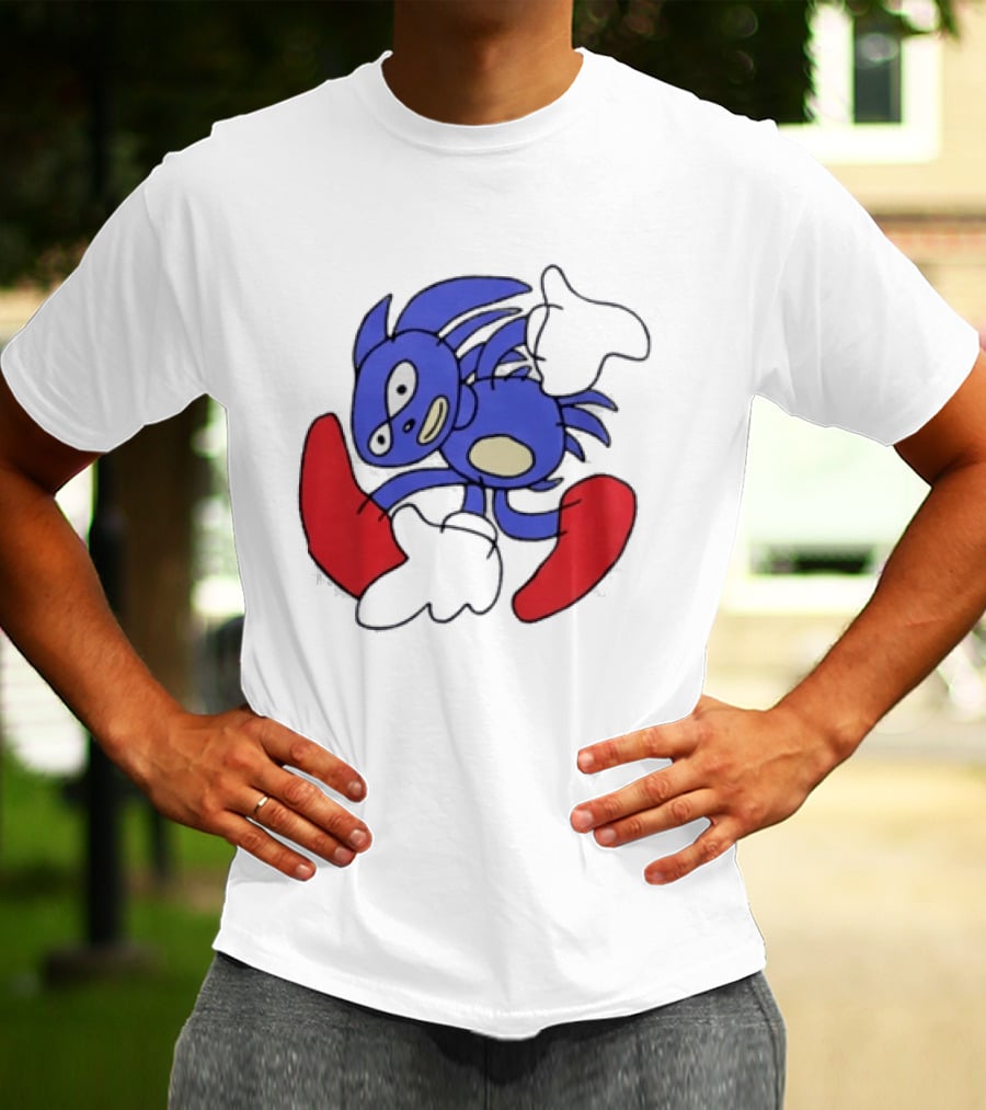 Sanic Hegehog Meme Sega T-Shirt