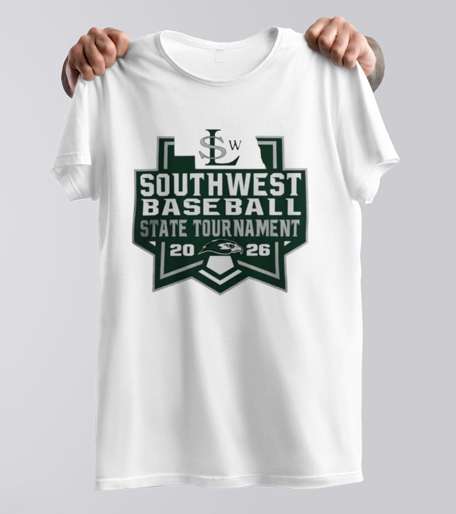 Southwest Silver Hawks Baseball State Tournament 2026 T-Shirt