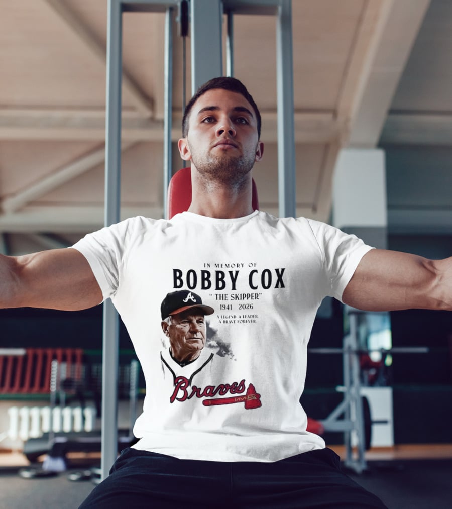 Atlanta Braves In Memory Of Bobby Cox The Skipper 1941 2026 A Legend A Leader A Brave Forever T-Shirt
