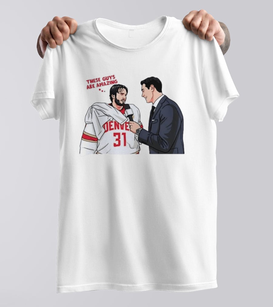 Johnny Hicks Interview Denver 31 Hockey Amazing T-Shirt