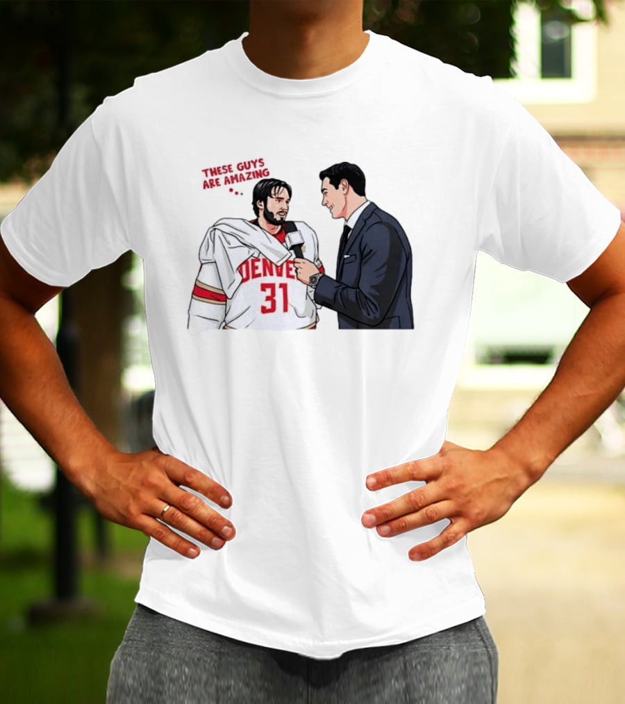 Johnny Hicks Interview Denver 31 Hockey Amazing T-Shirt