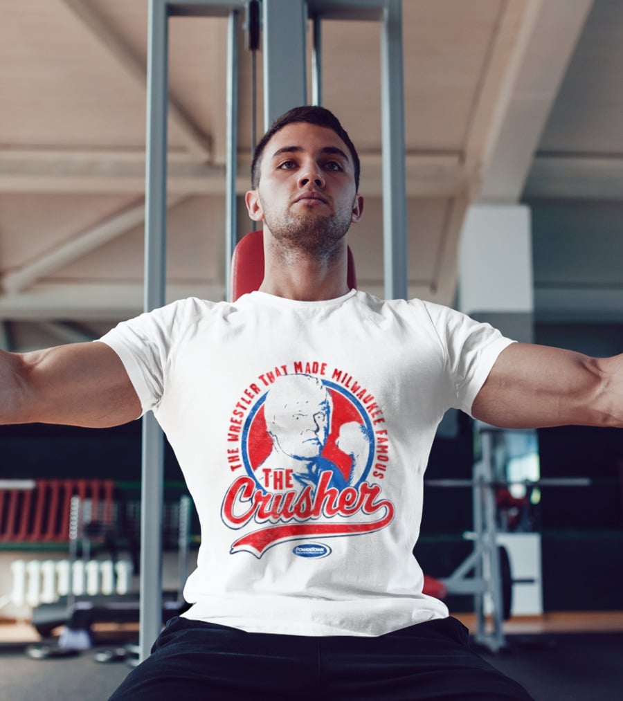 The Crusher The Wrestler That Made Milwaukee Famous T-Shirt