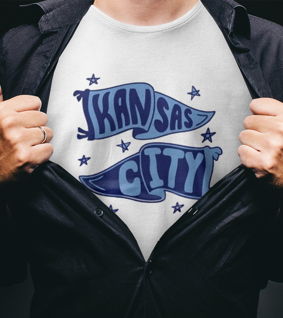 Kansas City Royals MLB Pennants Baseball Lover Kansas City T-Shirt