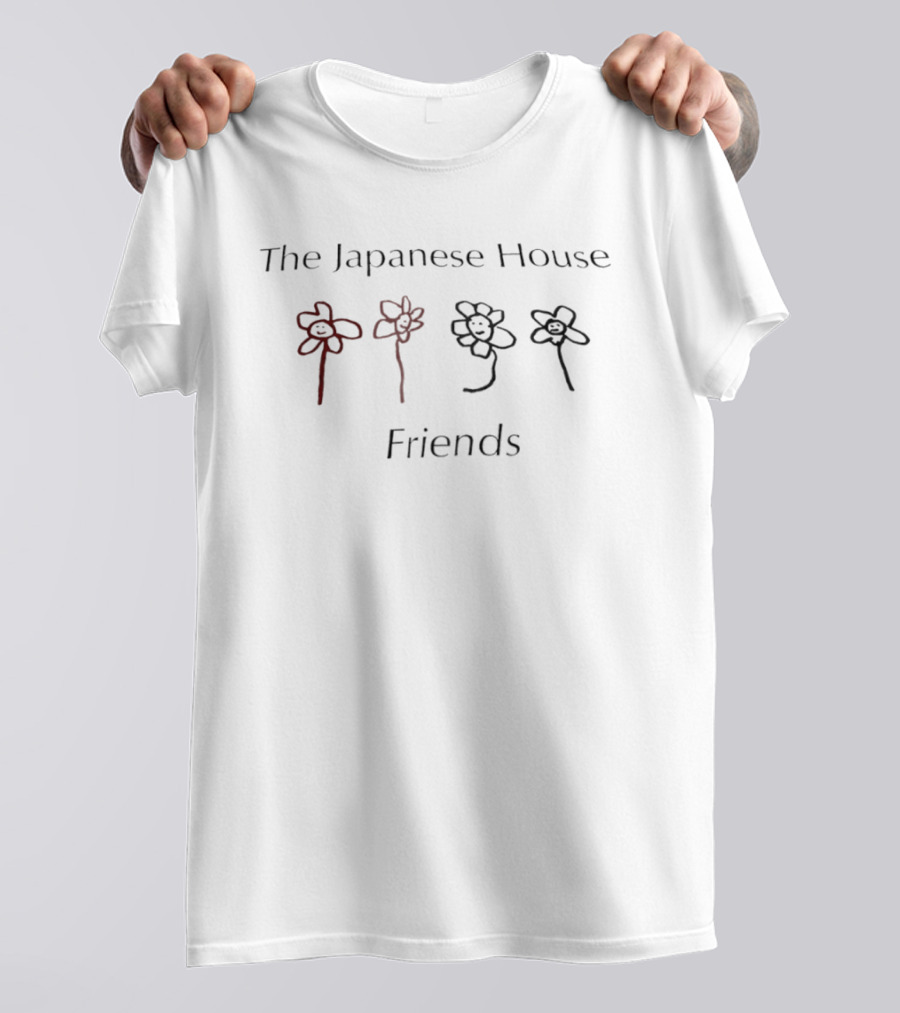 The Japanese House Friends Smiling Flowers T-Shirt
