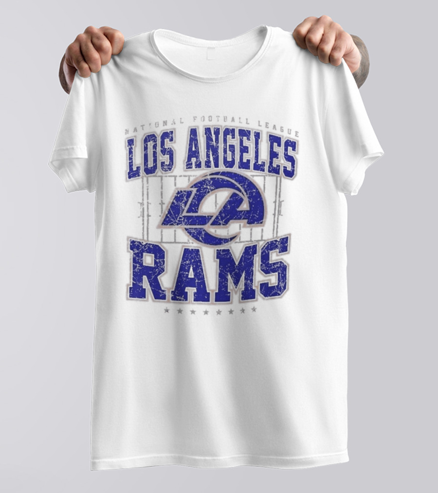 National Football League Los Angeles Rams Distressed Starter T-Shirt